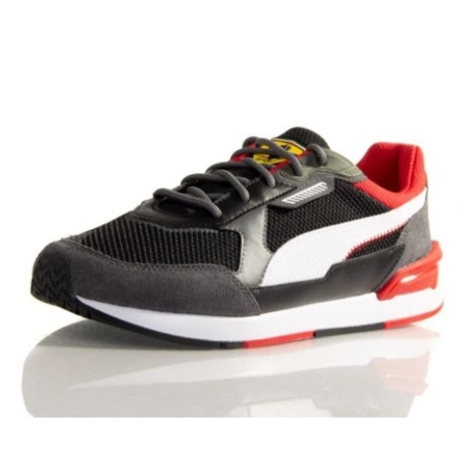 Puma Ferrari Low Racer M 307043 01 bianca nero grigio