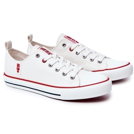 Sneakers da Uomo in Pelle Big Star JJ174069 Bianche bianco