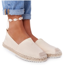Espadrillas su suola intrecciata Big Star HH274501 Beige