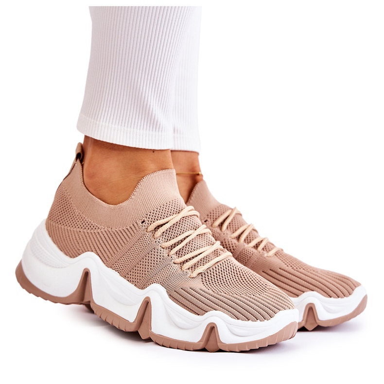 PG1 Sneakers Slip-On Dayen da donna di colore beige
