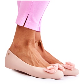 PH1 Ballerina in gomma con fiocco Fergie da donna beige