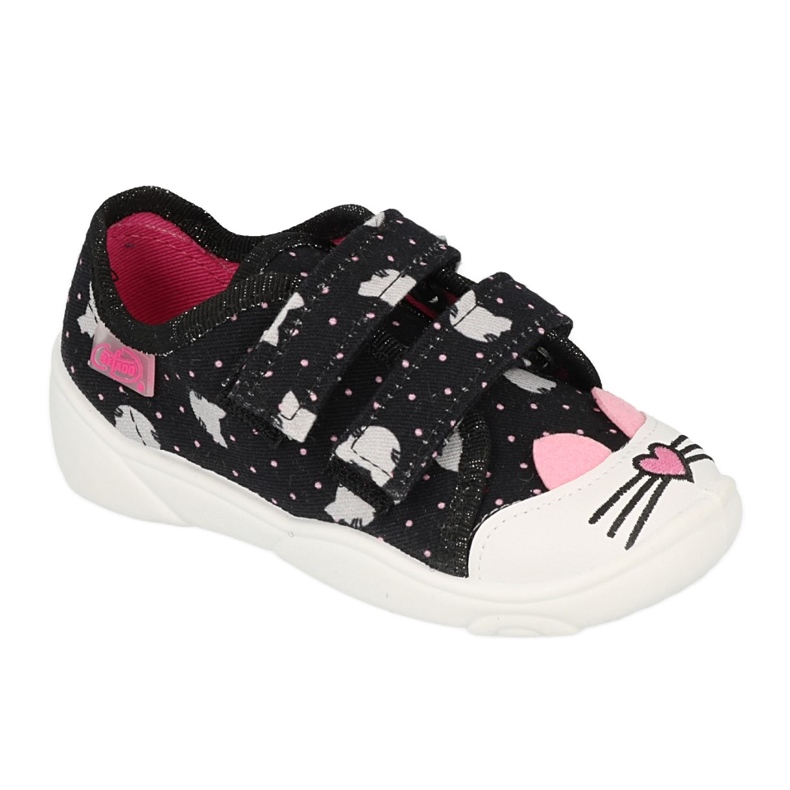 Scarpe per bambini Befado 907P151 nero rosa
