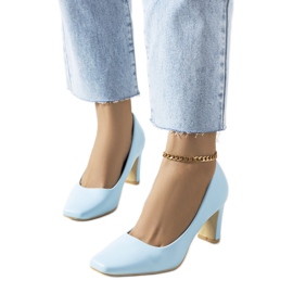 Décolleté da donna blu Graves