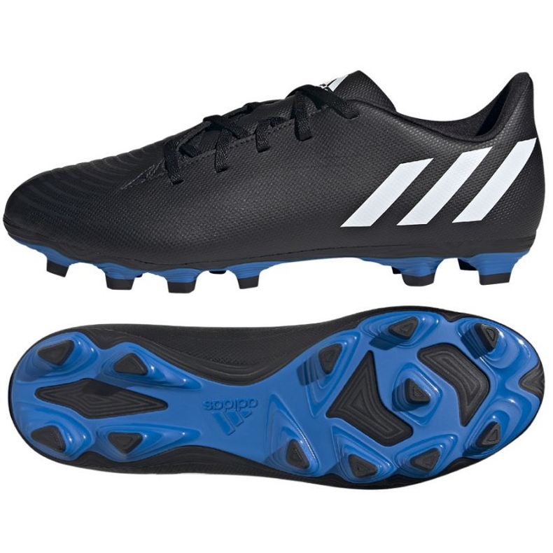 Scarpe da calcio Adidas Predator Edge.4 FxG M GV9876 nero nero