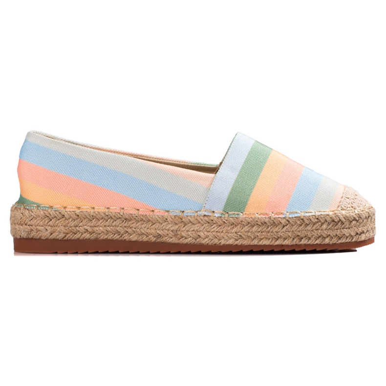 SHELOVET Espadrillas colorate rosa multicolore