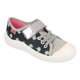 Scarpe per bambini Befado 251Y185 nero grigio