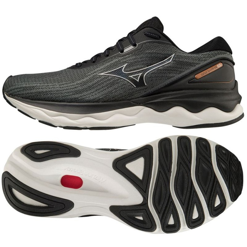 Scarpe da corsa Mizuno Wave Skyrise 3 J1GC220904 nero