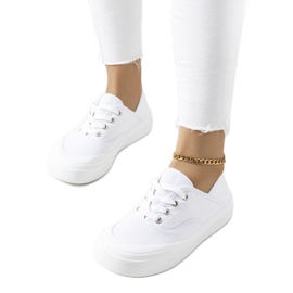 Sneakers Jesperse bianche bianco