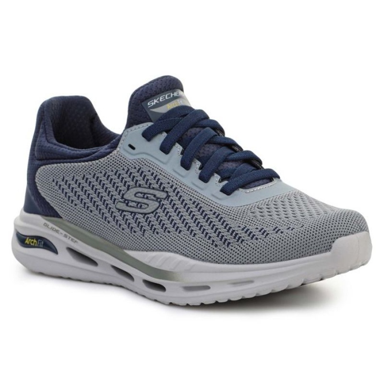 Scarpe Skechers Arch Fit Orvan Trayver 210434-GYNV blu