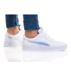 Puma Carina Holo Jr 383741 01 bianca