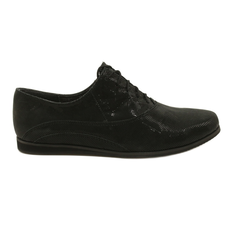 Scarpe nere di Angello Scarpe da donna legate in pois 303 nero