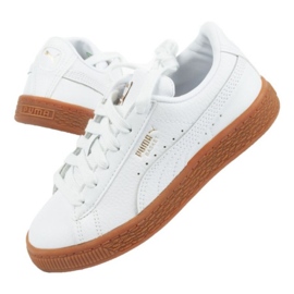 Puma Basket Classic Gum Jr 366669 02 bianca