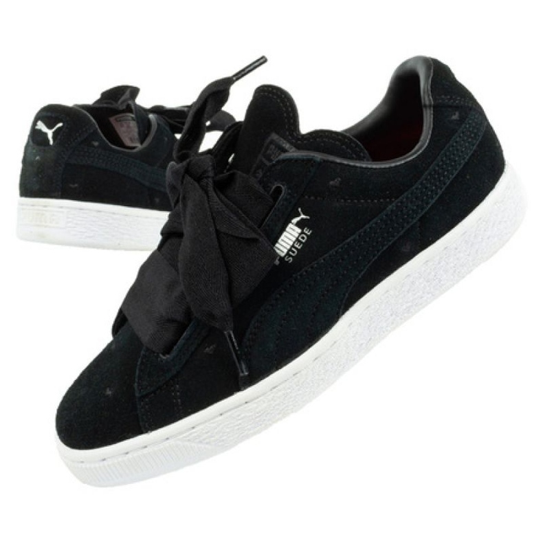 Puma Scarpe in pelle scamosciata 365136 02 nero