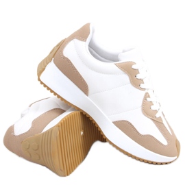 Scarpe da ginnastica Adem Khaki beige bianco
