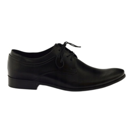 Scarpe formali nere in pelle classica Badura 7549 nero