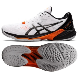 Scarpe da pallavolo Asics Sky Elite Ff 2 M 1051A064 102 bianca bianca