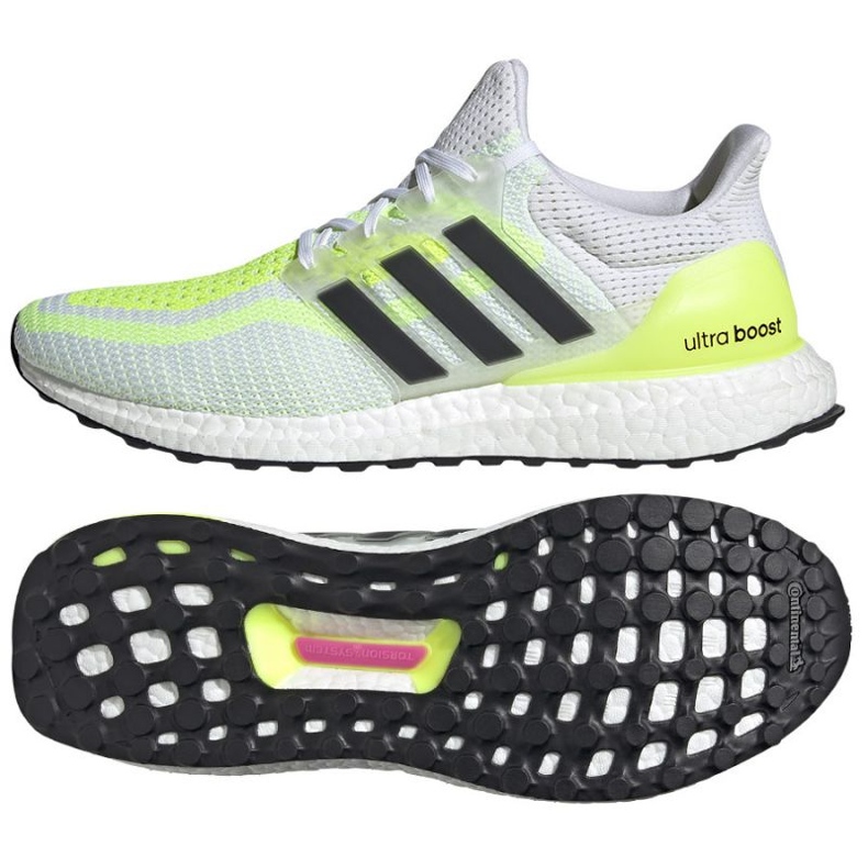 Adidas Ultraboost 2 Dna M H05248 scarpe da corsa bianca verde