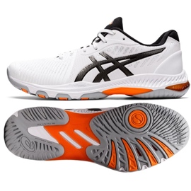 Asics Netburner Ballistic Ff 2 M 1051A041 101 scarpe da pallavolo bianco bianco