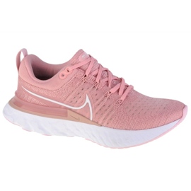 Nike React Infinity Run Flyknit 2 W CT2423-600 scarpe da corsa rosa
