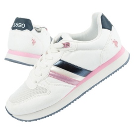 U.S. Polo Scarpe US Polo ASSN. NOBIW004-WHI-PIN01 bianco