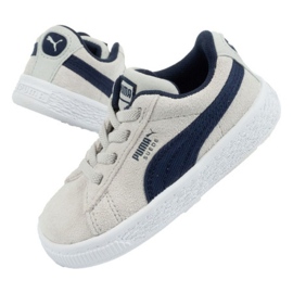 Scarpe sportive Puma in pelle scamosciata 369684 02 grigio
