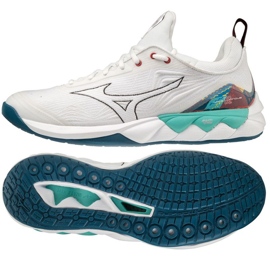 Scarpe da pallavolo Mizuno Wave Luminous 2 M V1GA212048 bianco bianco