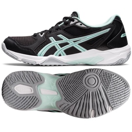 Scarpe da pallavolo Asics Gel-Rocket 10 W 1072A056 006 nero nero