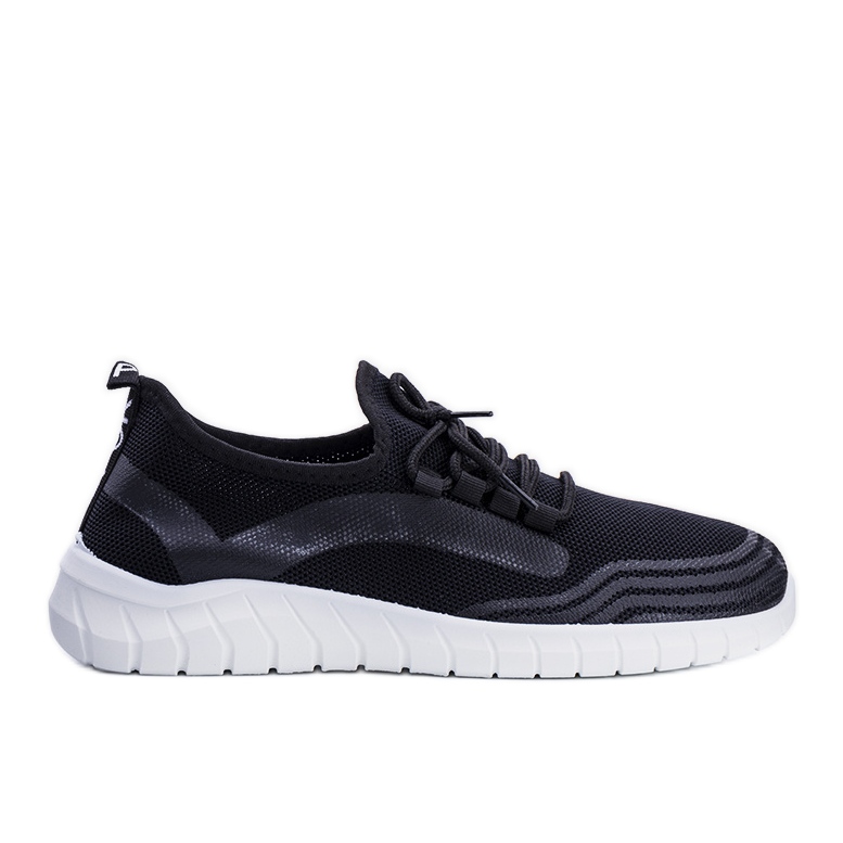 Sneakers sportive da uomo nere Larem nero