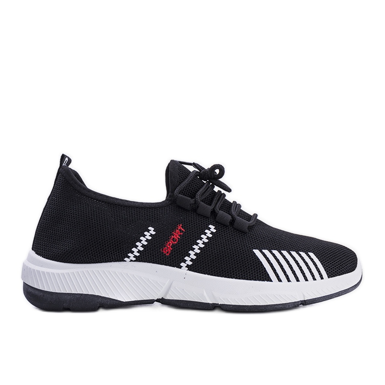 PA1 Sneakers sportive da uomo nere Minist nero