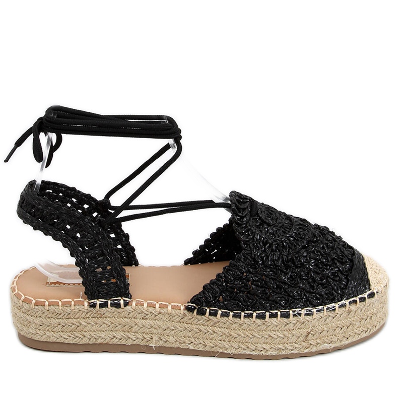 Espadrillas da donna Kalista nere nero