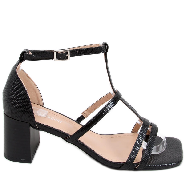 Sandali con tacco Vinta Black nero