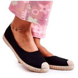 Espadrillas da Donna Classiche Scamosciate Nero Calabria