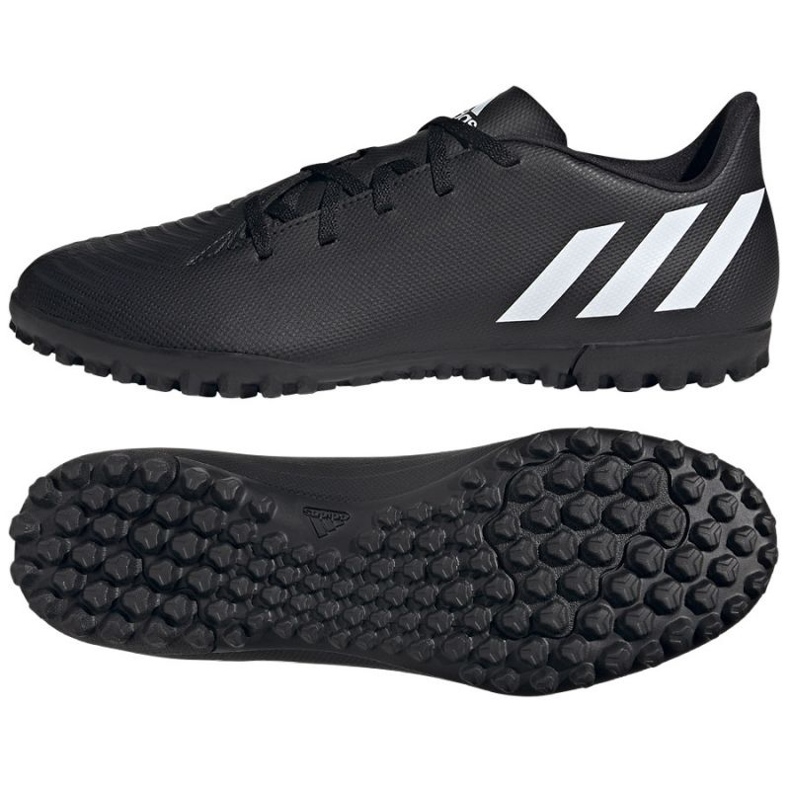 Scarpe da calcio Adidas Predator Edge.4 Tf M GX0010 nero nero