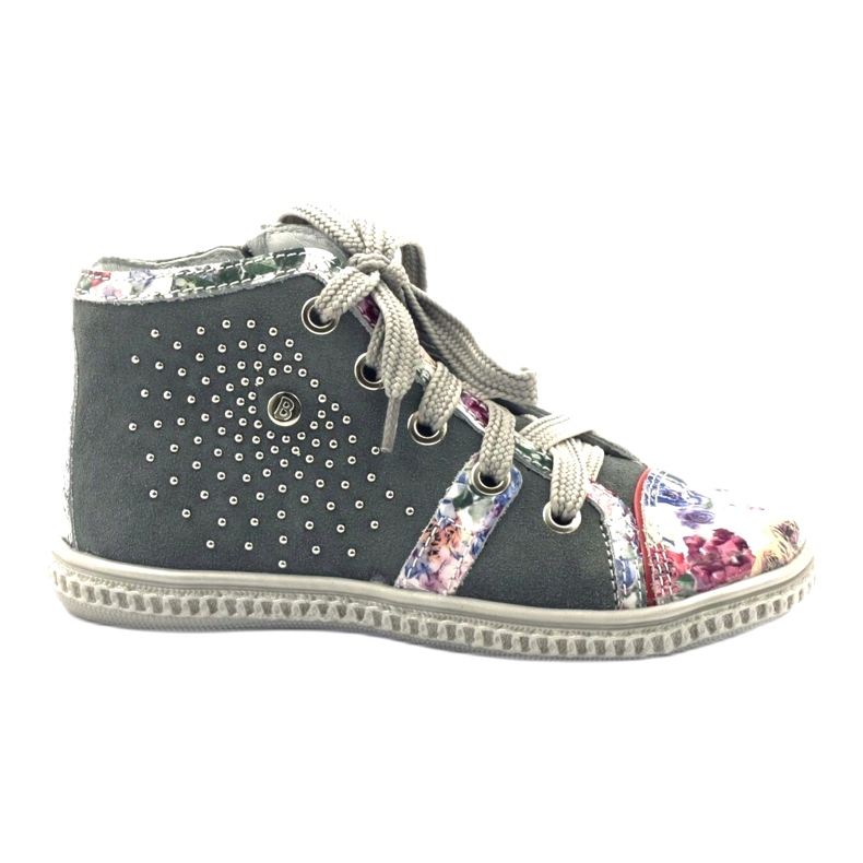 Scarpe per bambini con strass 84254 grigio bartek