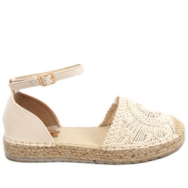 Espadrillas traforate Jasmine Beige