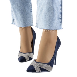 I tacchi alti blu navy di Steven