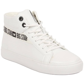 Sneakers alte bianche Big Star EE274356 bianco