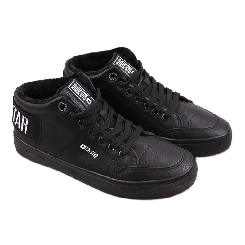 Sneakers nere isolate Big Star EE274351 nero