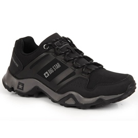 Scarpe sportive da trekking da uomo nere Big Star GG174269 nero