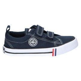 American Club Sneakers in velcro americane LH60/22 blu