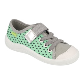 Scarpe da ginnastica per bambini Befado 251X189 verde-grigio