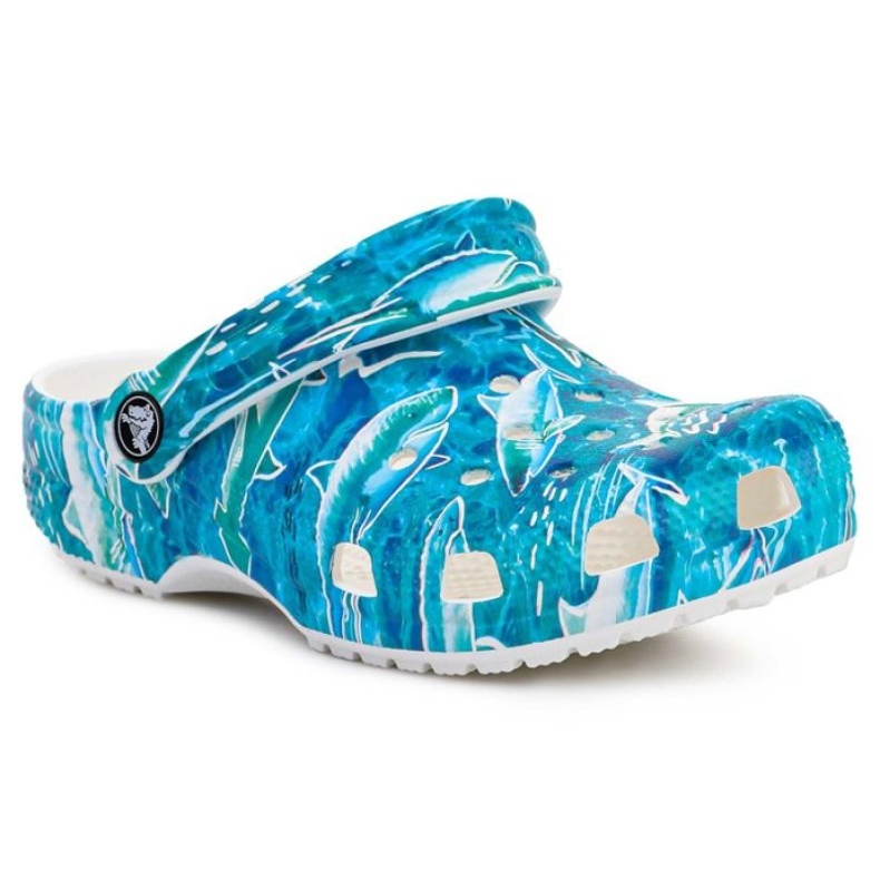 Crocs Classic Pool Party Clog Kids 207826-941 blu