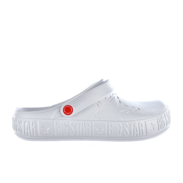 Ciabatte da uomo kroks bianche Big Star II175003 bianca