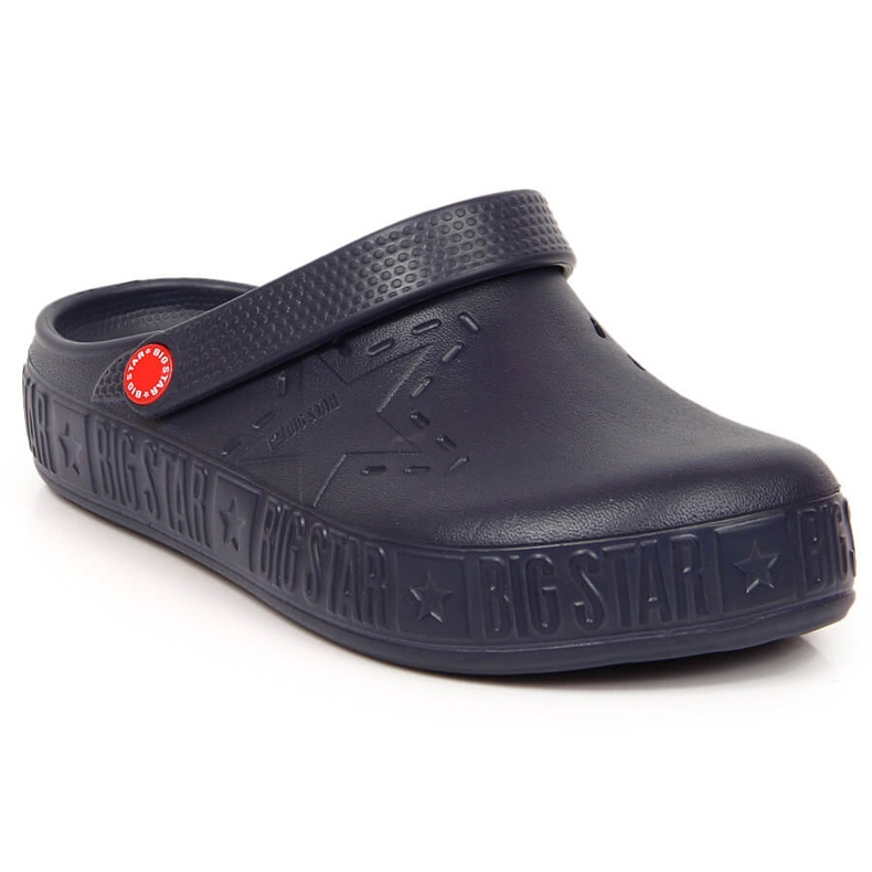 Pantofole in schiuma Big Star II275002 blu navy kroks