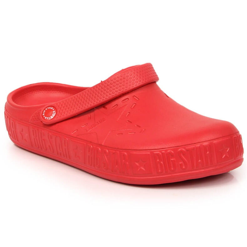 Ciabatte per bambini kroks rosse Big Star II375004 rosso