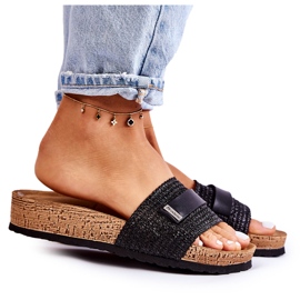 Ciabatte Classiche da Donna Inblu NM000025 Nere nero