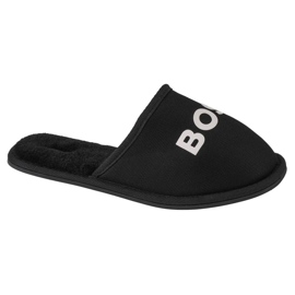 Pantofole con logo Boss J29312-09B nero