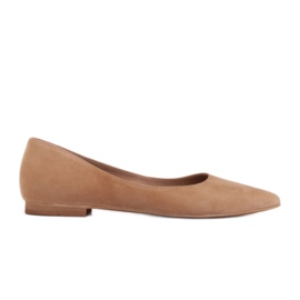 Marco Shoes Ballerine sottili beige