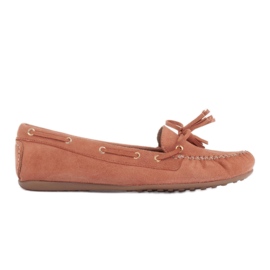 Marco Shoes Mocassini con suola flessibile multicolore arancia
