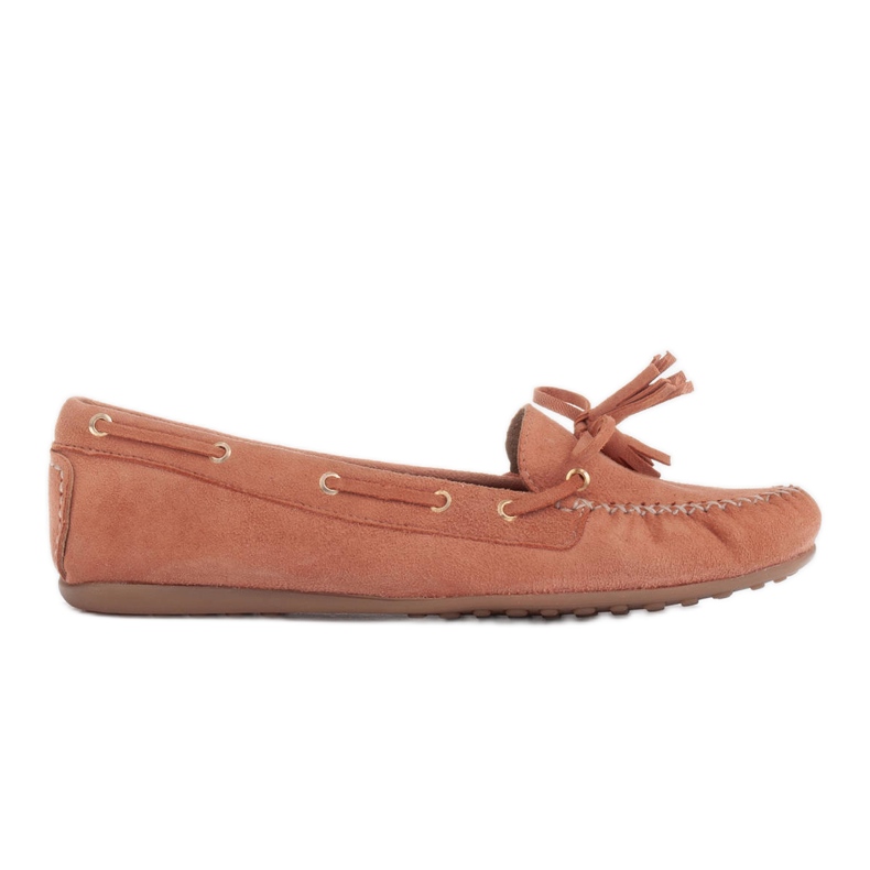 Marco Shoes Mocassini con suola flessibile multicolore arancia